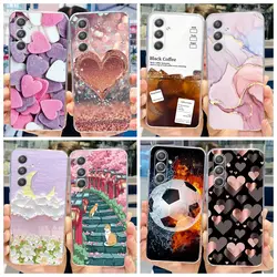 Samsung Galaxy A55 5G Funda Silicona Transparente Mármol