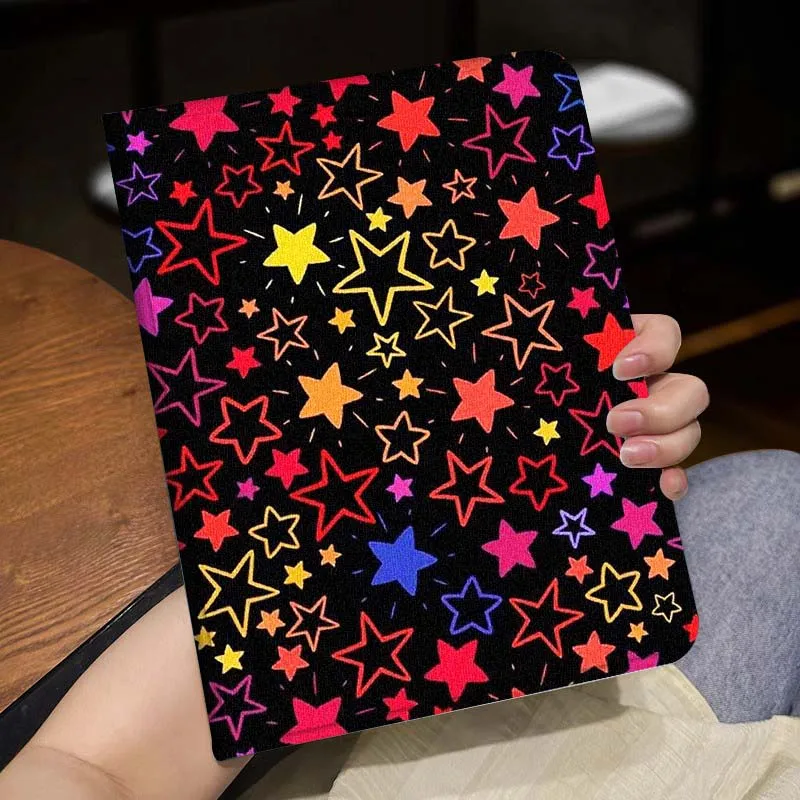 Arte estrellas de dibujos animados lindo para Huawei Honor Tab Magic Pad GT 6 X9 X8A X8 V8 V7 9 8 2 3 13,3 10 Pro pulgadas funda para tableta - imagen 3