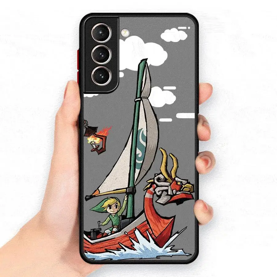 Funda de teléfono Game The Legend Of z-zeldas, carcasa suave mate para Samsung Galaxy S24 Ultra S23 Ultra S20 S21 S22 FE S20 FE 5G - imagen 2