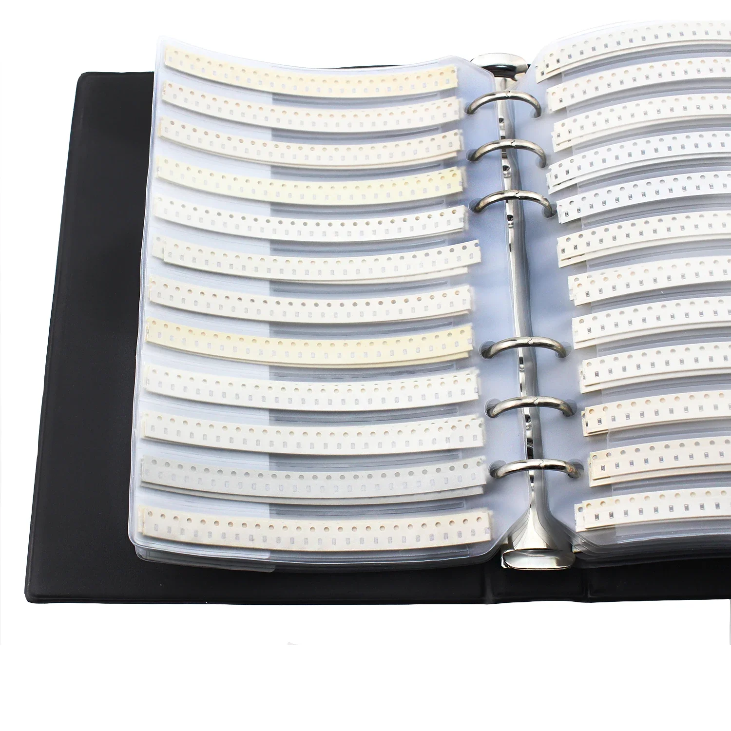 Kit de resistencias de Chip SMD, libro de muestras, 170 tipos, 0201, 0402, 0603, 0805, 1206, 5%, 8500, 0R-10M, piezas - imagen 3