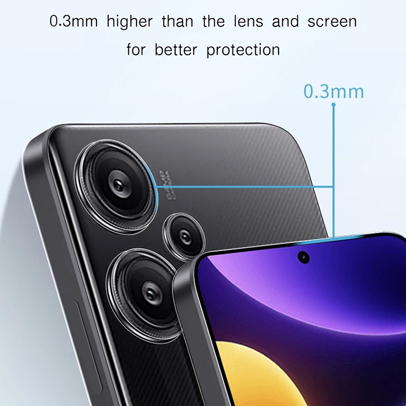 Funda de teléfono transparente ultrafina para Xiaomi POCO F5 Pro, Funda protectora de cámara suave de TPU a prueba de golpes, Bolsa transparente, Funda POCOF5 F5Pro - imagen 4