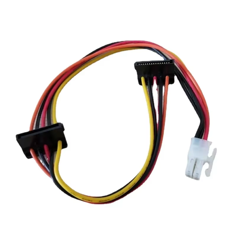 Cable Adaptador SATA 4 Pin a 2 Puertos Lenovo