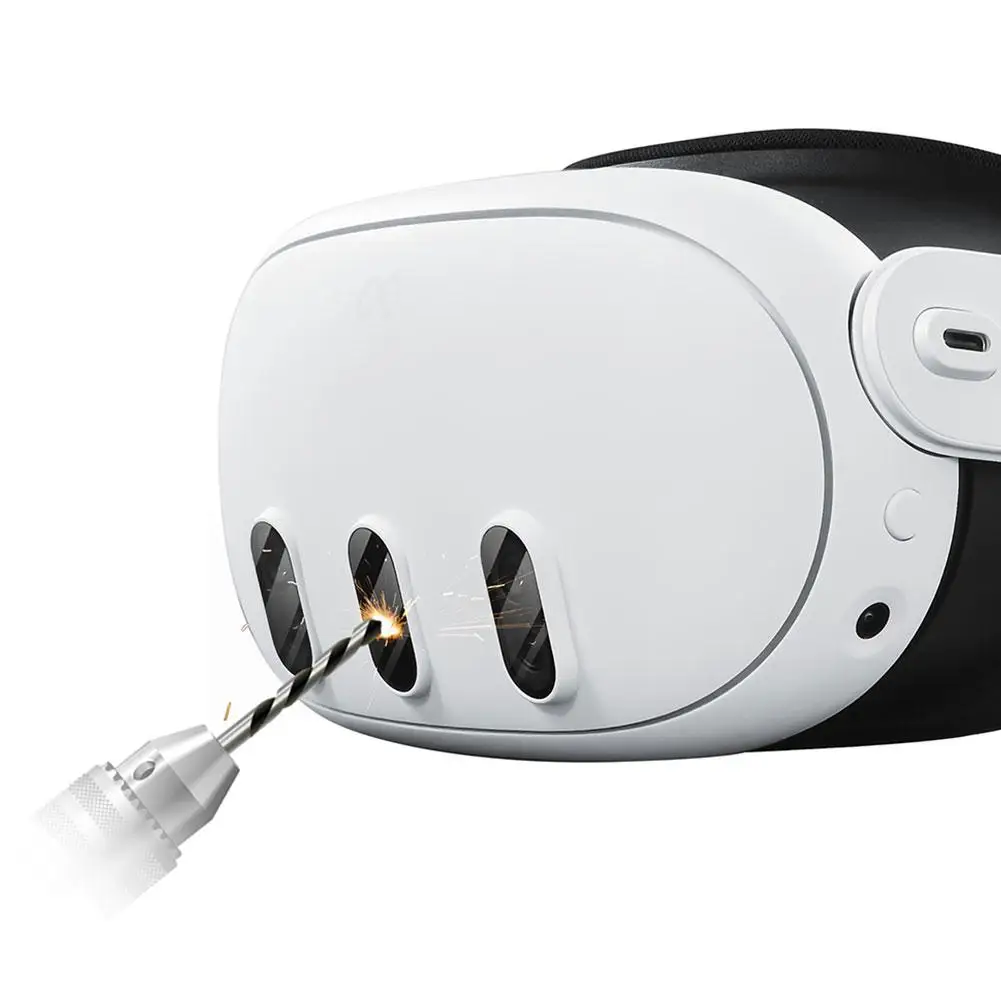 Juego de vidrio templado para Meta Quest 3 VR, Protector de lente HD transparente, película protectora para Meta antiarañazos Quest3, accesorios - imagen 5