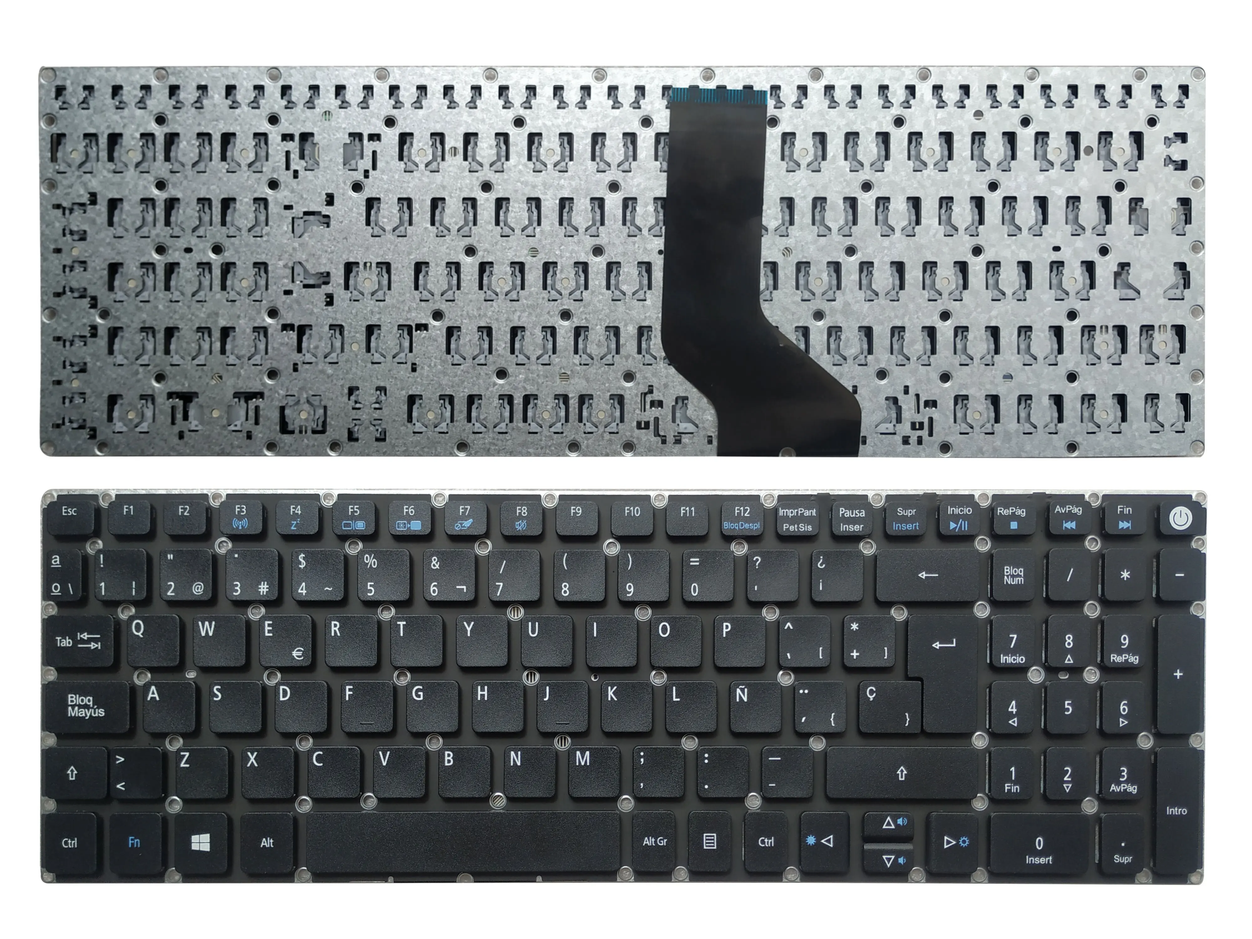 Nuevo teclado alemán/latino/español/italiano para Acer Aspire E5-722 E5-772 V3-574G E5-573T E5-573 E5-573G E5-573T E5-532G F5-573G - imagen 2