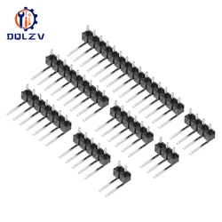 Pin Header Macho 2.54mm Unica Fila Recto - Conector PCB