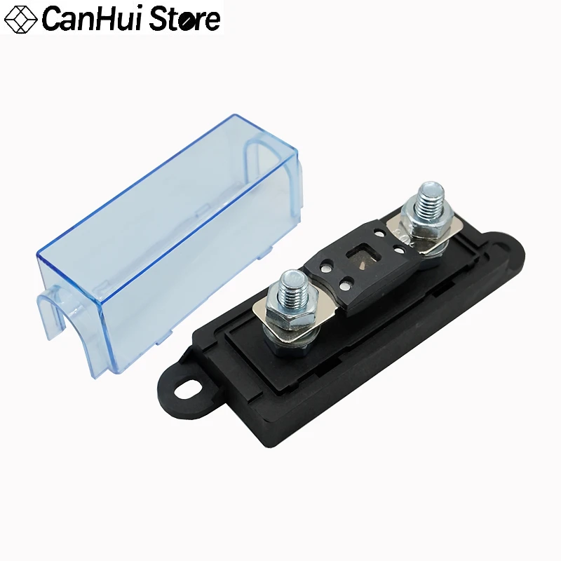 1 unids Portafusible ANM/MEGA 32V con Fusible de Montaje por Tornillo 50A 60A 70A 80A 100A 125A 150A 175A 200A 225A 250A 300A 400A 500A para Coche/Camión - imagen 2