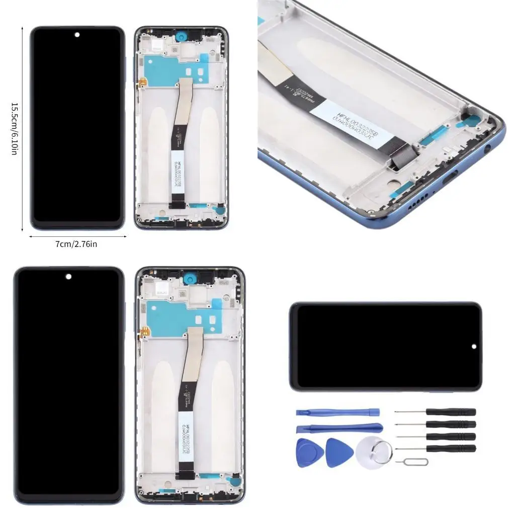 R53C Pantallas táctiles optimizadas para juegos Conjunto pantalla LCD digitalizador Respuesta rápida 6 ms Estructura 9S