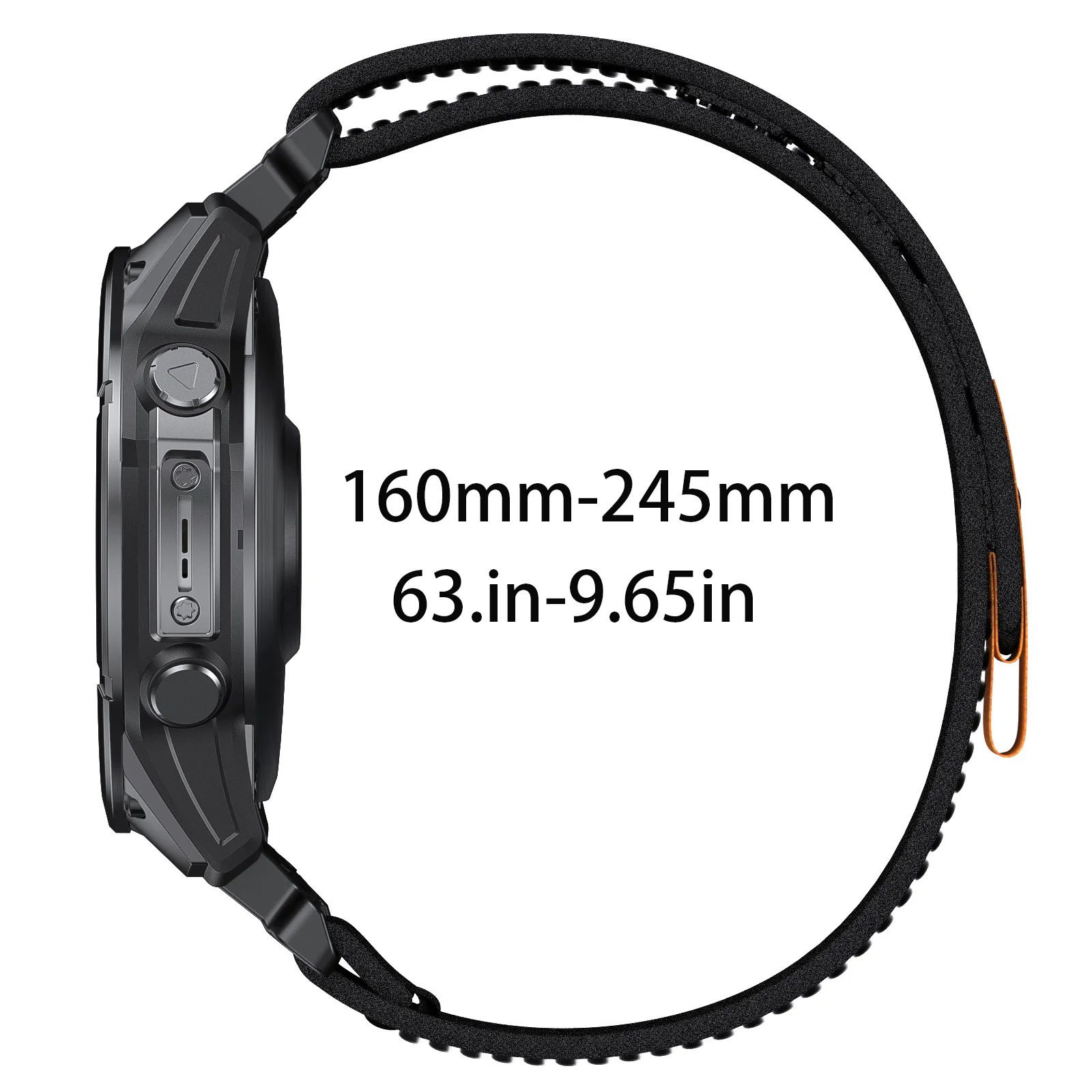 Correa de nailon de ajuste rápido de 22/26mm para Garmin Instinct 1/2/2X 3 Instinct E Fenix 8 7pro 6/6x 5/5x, accesorios de repuesto - imagen 4
