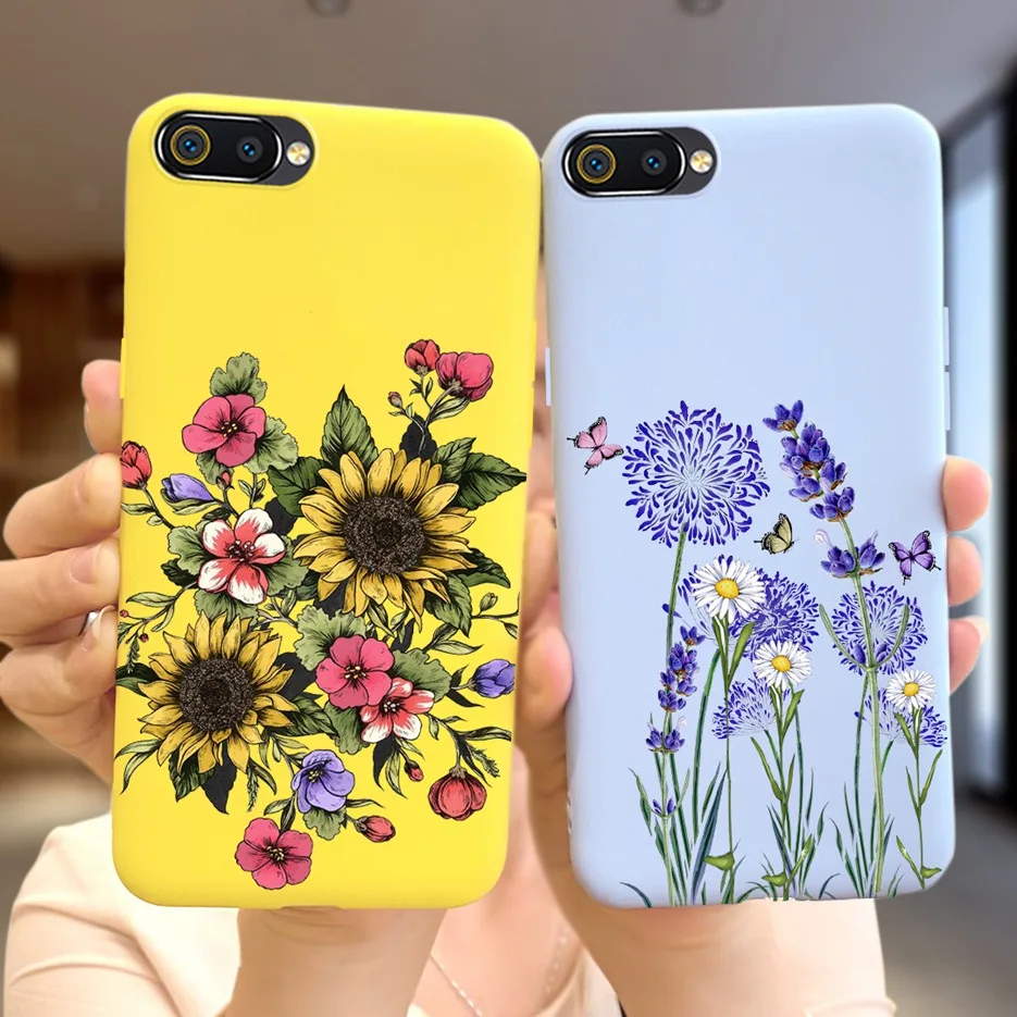 Para Realme C2 funda Oppo A1K funda bonita de silicona suave funda trasera de teléfono para Oppo A1k RealmeC2 funda Fundas a prueba de golpes Coque - imagen 4
