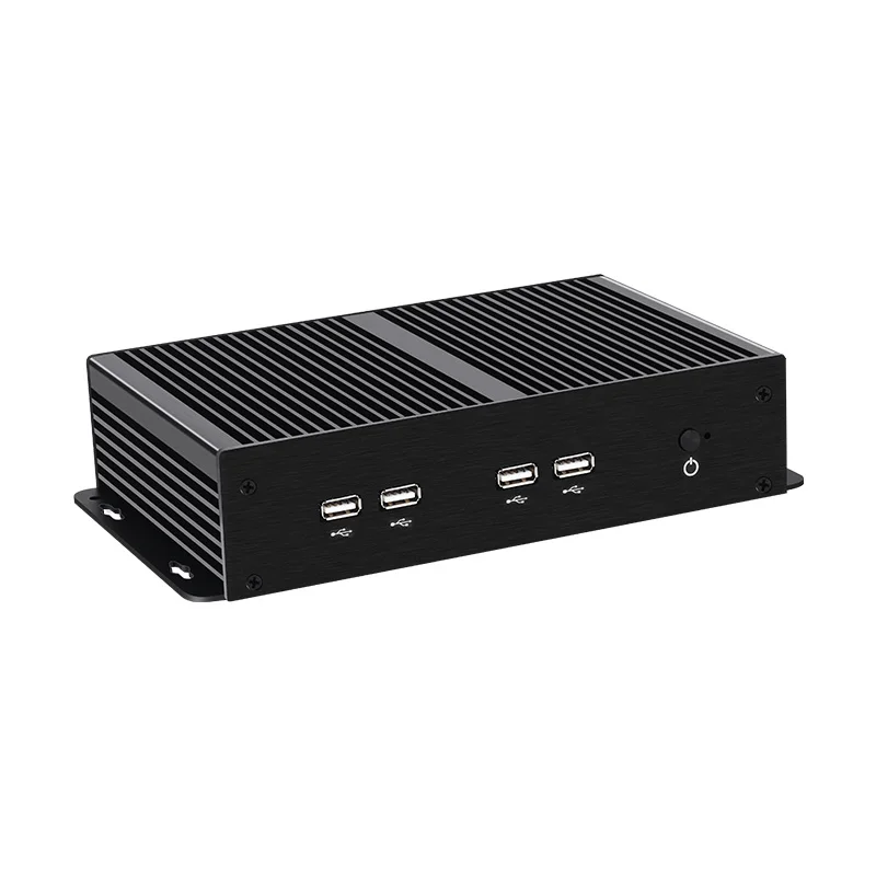 Helorpc-Mini PC Industrial 3LAN6COM, ordenador con Inter I5-1135G7 Max, 64Gb, DDR4, compatible con WIN10/11, LINUX, WIFI6, 4G/5G, LTE, sin ventilador - imagen 4