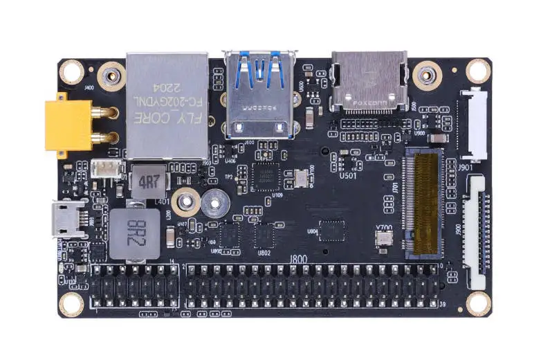 Placa portadora A603 Jetson Orin ™   NX/Nano - 4x USB, 1x GbE, M.2 Key M, M.2 Key E, 1 x CSI, 9-20V DC - imagen 2