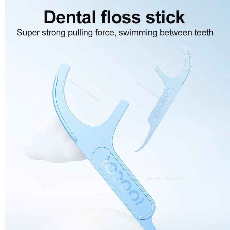 SOOCAS-losser Dental profesional, diseño ergonómico, seguro, de calidad alimentaria, palillos para dientes, 50 unids/caja - imagen 3