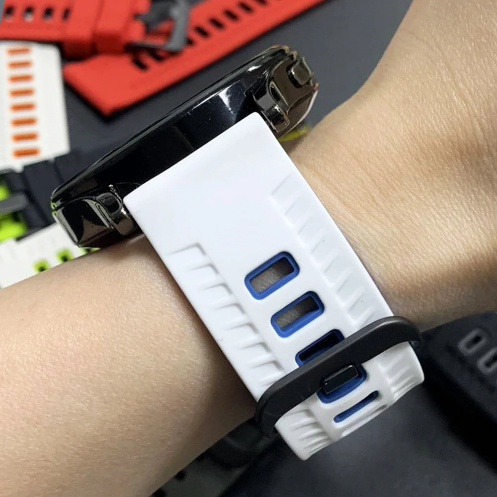 Correa de silicona de 22mm para COLMI P86 V68 C81 M41 I11 correa de reloj deportivo para COLMI P82 V76 V73 C63 M42 I30 reemplazar pulseras - imagen 5