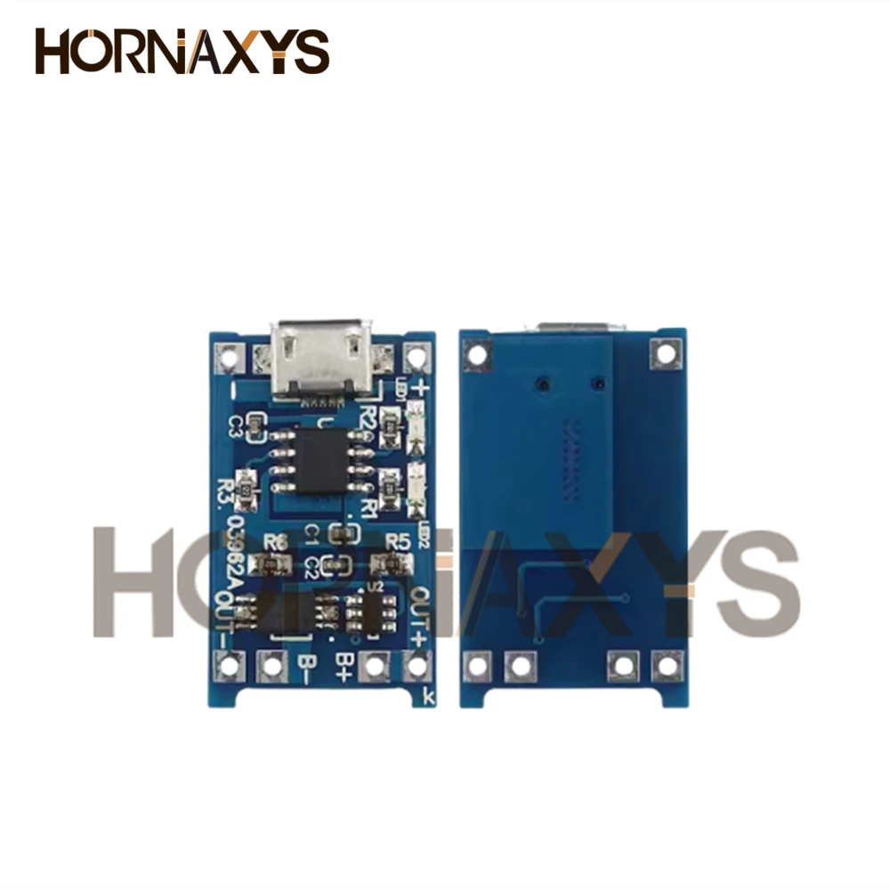 5/10/20 piezas tipo c/Micro/Mini USB 5V 1A 18650 TP4056 módulo de cargador de batería de litio placa de carga con protección funciones duales - imagen 2