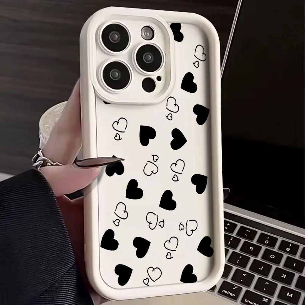 Funda de teléfono con estampado amoroso, carcasa de pantalla completa para Xiaomi Redmi Note 9, 9S, 10, 10C, 11, 12, 12C, 13, 13C, 14C, A3, Pro Plus K30, 4G, 5G - imagen 3