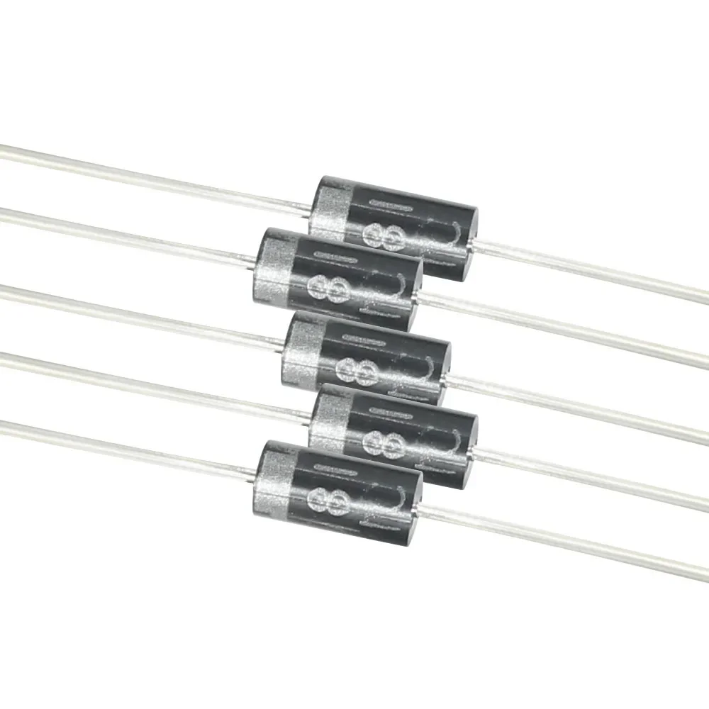 100 Uds diodo Schottky DO-41 1N5819 1N5817 1A 20V-40V componentes electrónicos diodo rectificador para Kit electrónico Diy - imagen 5