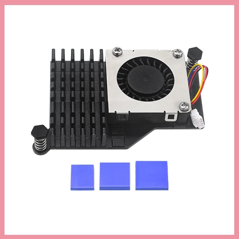 Raspberry Pi 5th Generation Radiator Active Cooler Aluminum Heat Sink Blower Fan Computer Accessories Game Console Heat B6 - imagen 2