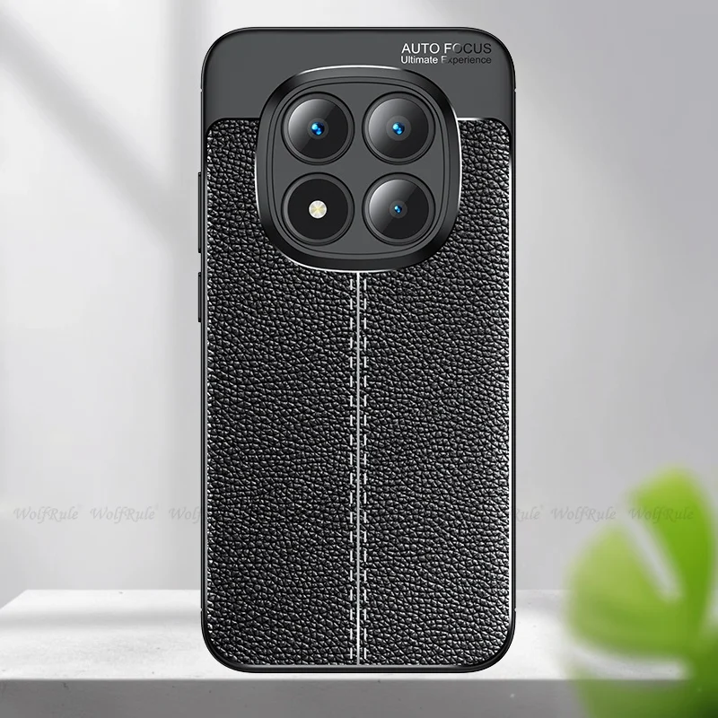 Para Redmi Note 15 Pro 5G funda Xiaomi Redmi Note 15 Pro Plus Capas a prueba de golpes TPU cuero suave para Fundas Redmi Note 15 5G - imagen 4