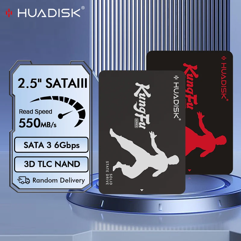 Disco duro HUADISK Sata3 Ssd 2,5" 128GB 256GB 512GB 1TB 2TB Disco duro interno para computadora portátil y escritorio - imagen 2