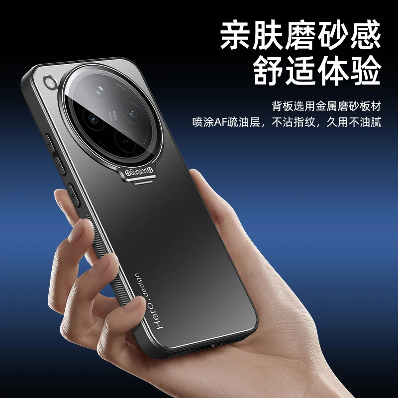 Funda con soporte de lente para OPPO Find X8 X7 Ultra X8S + X8 X7 Pro, cubierta de protección dura magnética para OPPO Find X8Ultra, parachoques a prueba de golpes - imagen 4