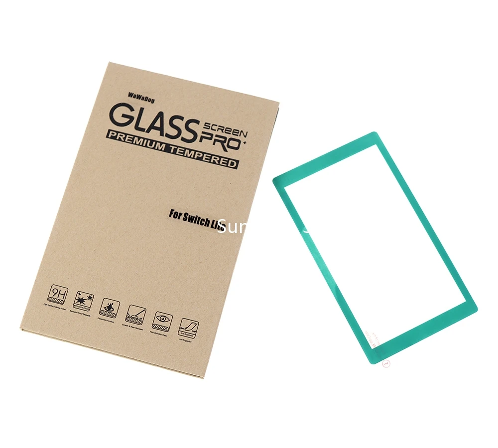 Película protectora de vidrio templado con borde curvo para Nintendo Switch lite, Protector de pantalla de cubierta completa, consola NS Switch Lite, 1 ud. - imagen 2