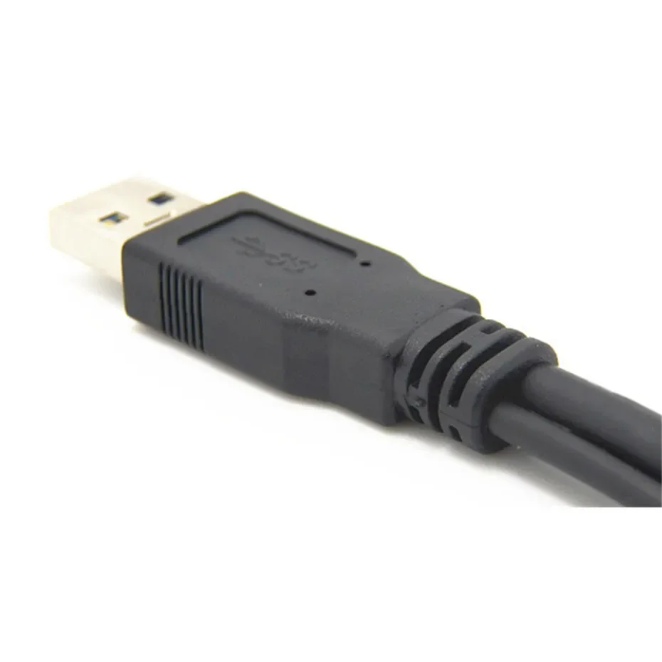 Cable de transferencia de datos para discos duros externos, USB 3,0, doble potencia, forma Y, 2 X tipo a Micro B, alta velocidad, hasta 5 gbps, 60CM - imagen 2