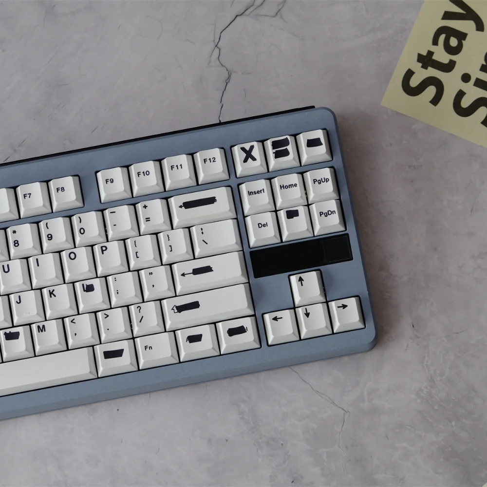 Juego de 151 teclas GMK, teclas reducidas, perfil de cereza, sublimación de tinte, teclas PBT para teclado mx GH60 Wooting 61 66 67 75 84 87 108 - imagen 4