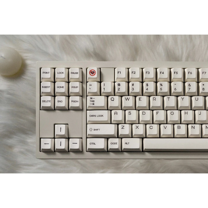 NO ONE-teclas con perfil de cereza, juego de teclas de sublimación PBT para teclado mecánico, teclas simples personalizadas, accesorios para PC - imagen 4