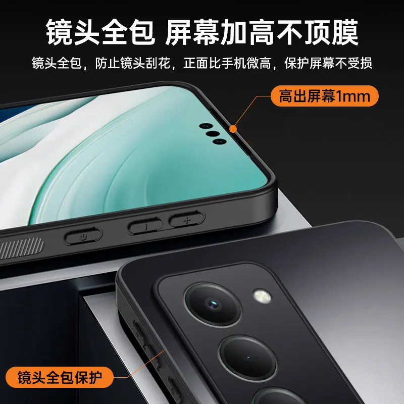 Funda armadura a prueba de golpes para Redmi 15 4G 171mm AG cubierta esmerilada para Redmi15 5G cubierta protectora de cámara de parachoques duro mate - imagen 5