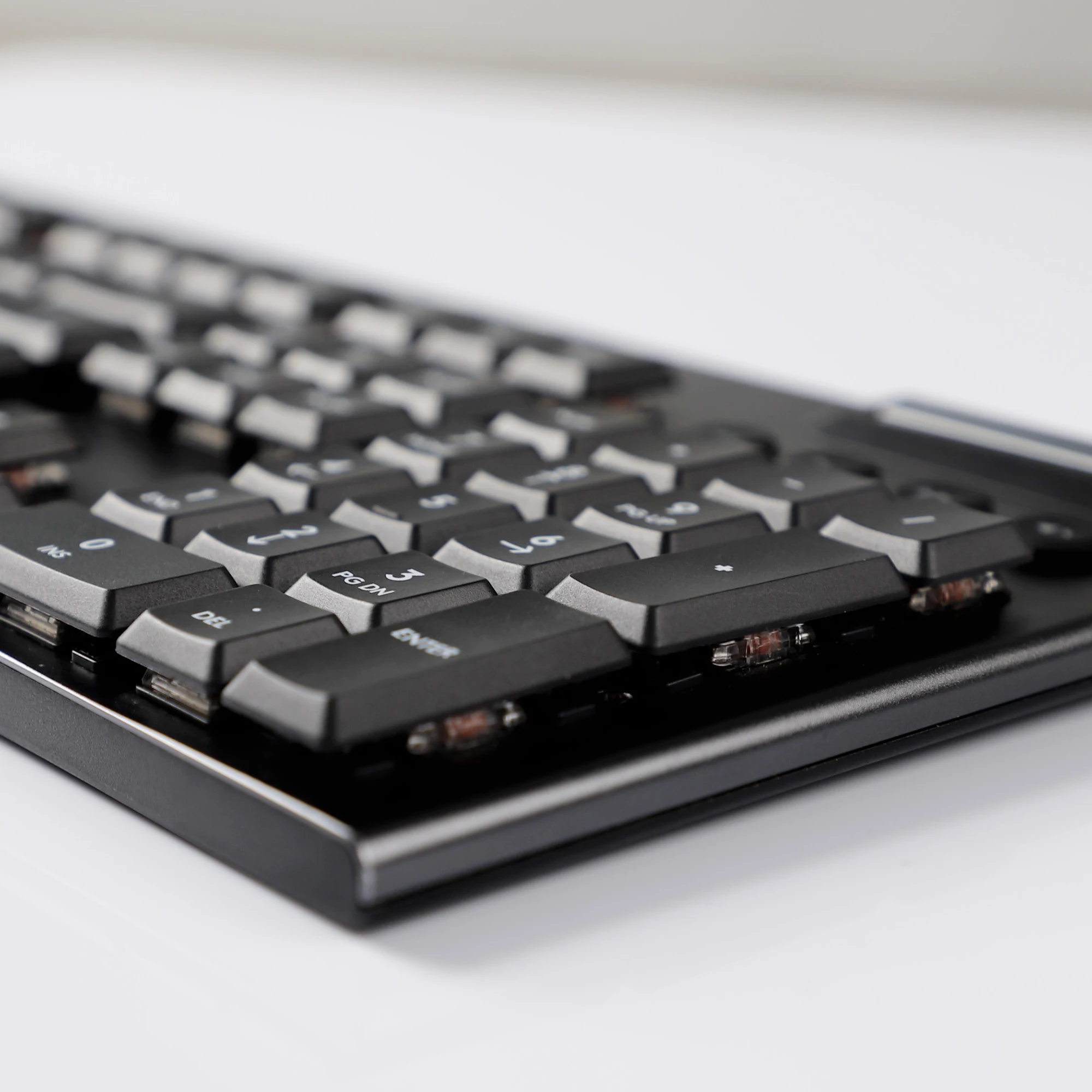 Teclas de Material PBT sólido cian azul rojo negro compatibles con teclado Logitech G813 G815 G913 G915 G913 tkl G915 - imagen 3