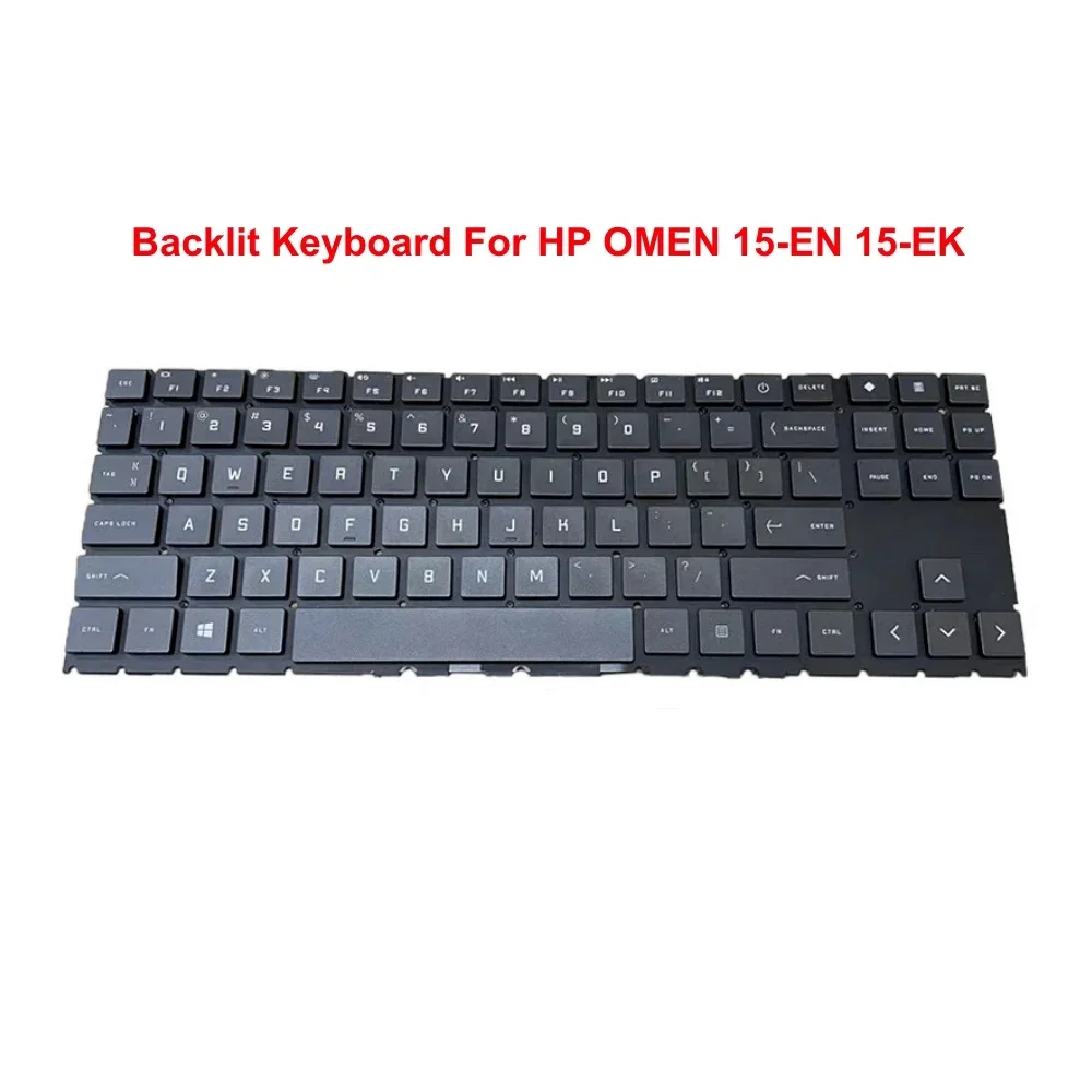 Teclado retroiluminado en inglés de EE. UU. para HP OMEN 15EK 15-EN 15-EK Ek0013nl TPN-Q238 TPN-Q236 teclados de repuesto retroiluminados V 193446 bs1 - imagen 3