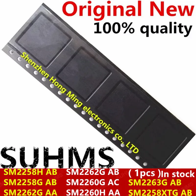 SM2258H AB SM2258G AB SM2258XTG AB SM2262G AA SM2262G AB SM2260G AC SM2260H AA SM2263G AB BGA, 1 unidad, 100% nuevo