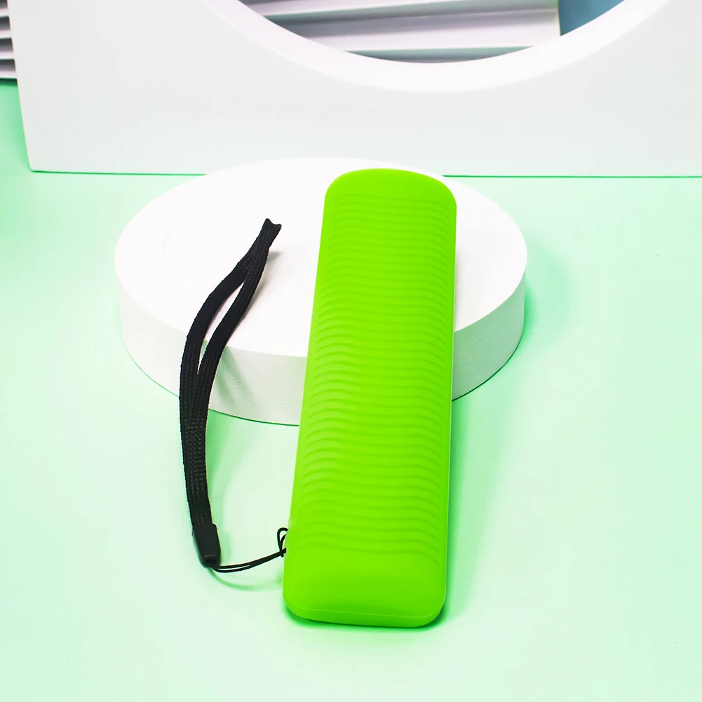 Protector de silicona cubierta completa para TCL RC802V FMR1 FNR1 con cordón mando a distancia portátil toda la funda protectora azul luminoso - imagen 3