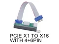 PCIEX1 TO X16 4P6PIN