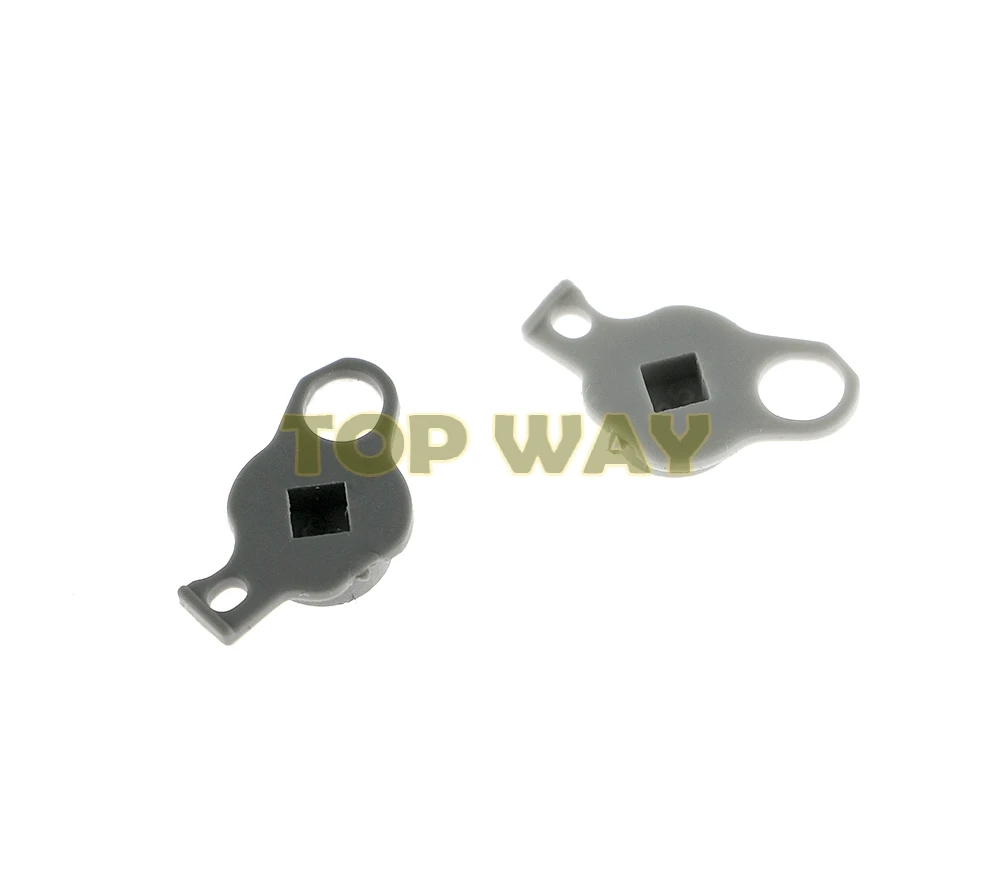 Reemplazo de tapa de Joystick analógico para nuevo 3DS/NEW3DS XL/NEW2DSXL, negro claro, gris C, Original, 2 piezas - imagen 2