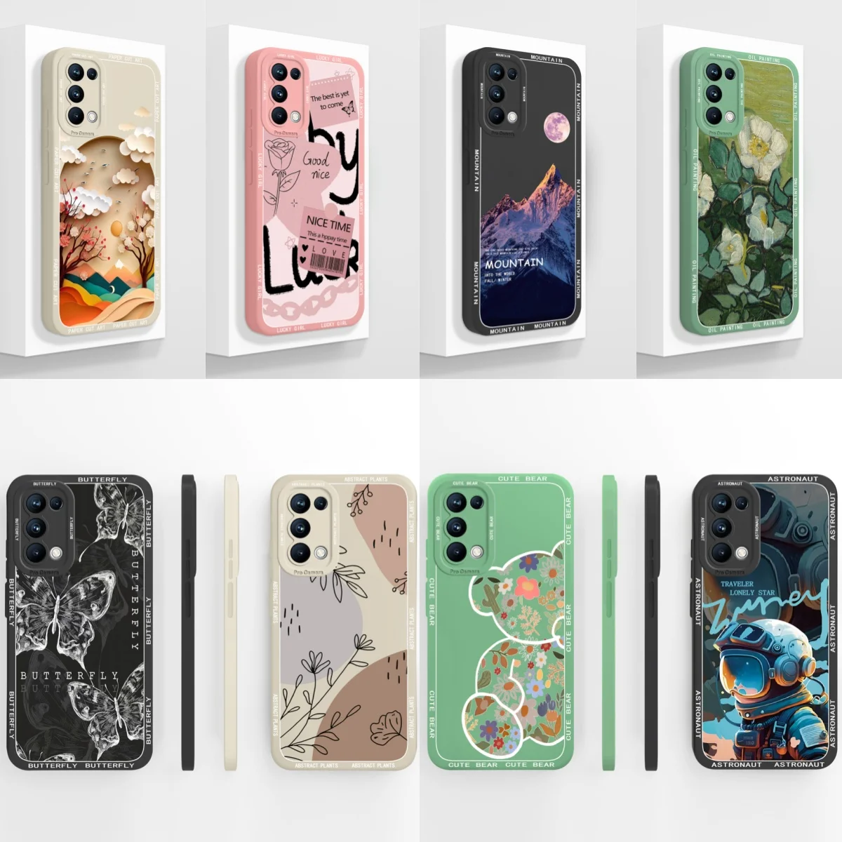 Funda divertida para Oppo Find X3 Lite 5G, Funda de protección completa anticaída, modelo CPH2145, Funda trasera de silicona líquida suave para teléfono, regalo