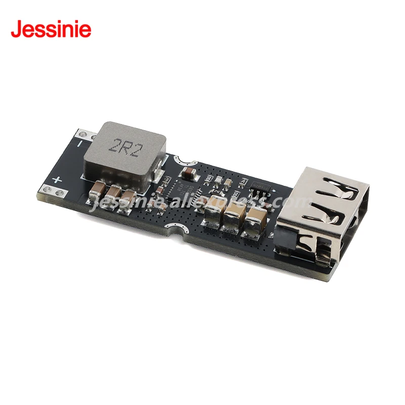 5 uds/1 unidad TPS61088 batería de litio Boost Placa de carga rápida módulo de alimentación 3,7 V a 5V/9V/12V teléfono móvil QC carga rápida - imagen 2