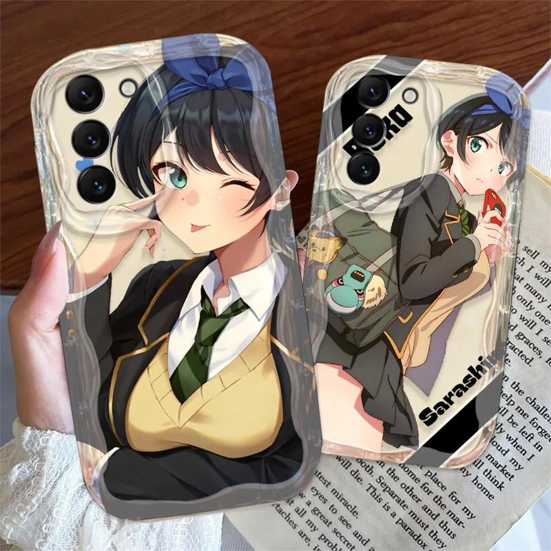 Funda de novia para S21 S23 S24 Ultra Plus FE A55 A35 A25 A05S A54 A53 A52 A33 A32 Wave, funda de teléfono - imagen 2