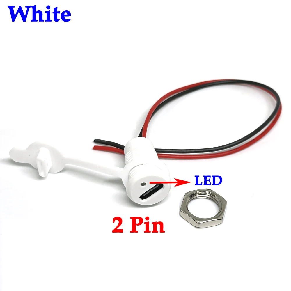 2pin white LED