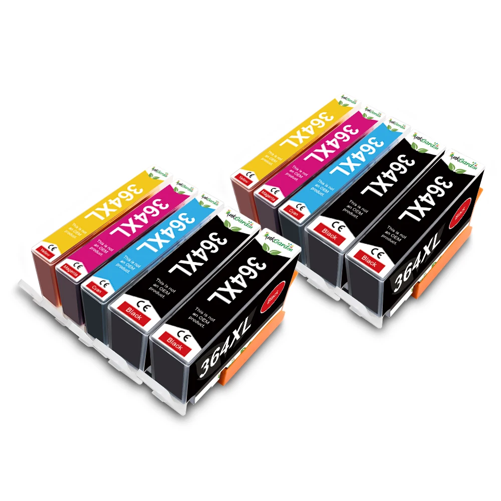 Cartucho de tinta 364XL para impresora HP364 HP 364 XL Compatible DeskJet 3070A 3520 Photosmart 5510 5520 6510 6520 7510