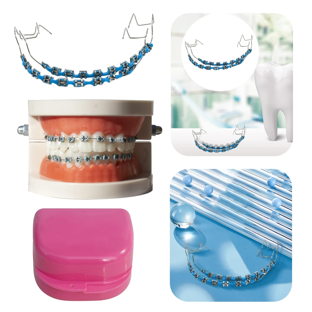 Decoración dental temporal, aparatos dentales falsos, aparatos ortopédicos, soporte de Metal Dental, accesorios de práctica para estudiantes dentales - imagen 2