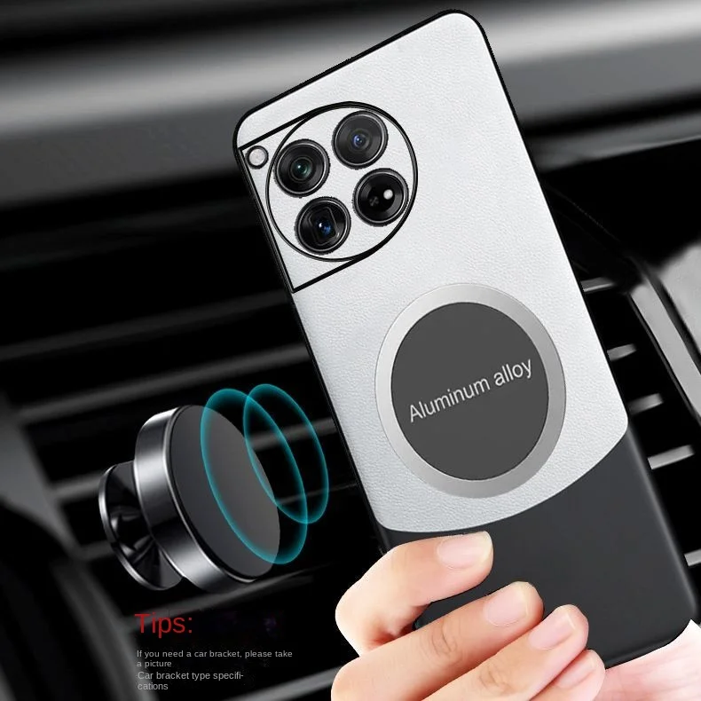 Funda de piel sintética de lujo para OnePlus 11 11R, carcasa trasera protectora magnética para OnePlus 10T 10R Ace 2 Pro 2V - imagen 5