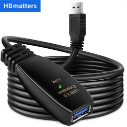 Cable Extensión USB 3.0 Macho Hembra para PC y Portátil