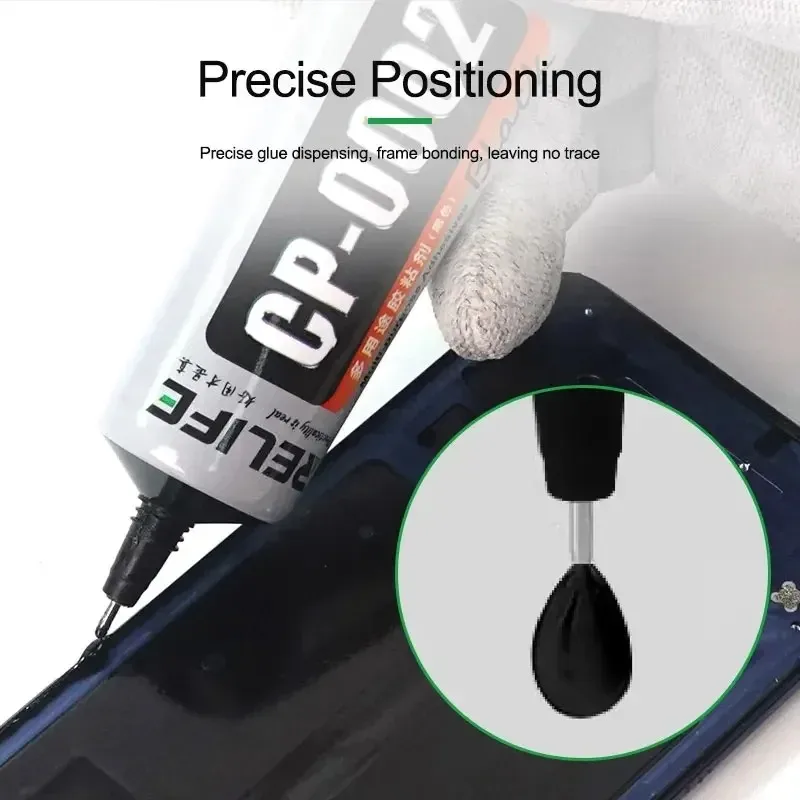 RELIFE 15/50ml CP-0001/0002 pegamento de reparación de teléfonos móviles para reparación de teléfonos móviles pantalla contraportada marco reparación herramientas de pegamento adhesivo - imagen 3