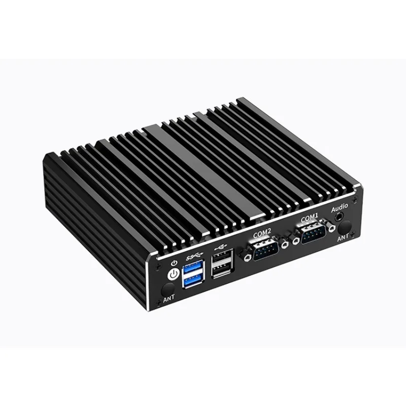 CPU N2840/N2930/J1900 ordenador Industrial Quad-core Gigabit Dual Lan doble cuerda Mini PC de escritorio Industrial - imagen 3
