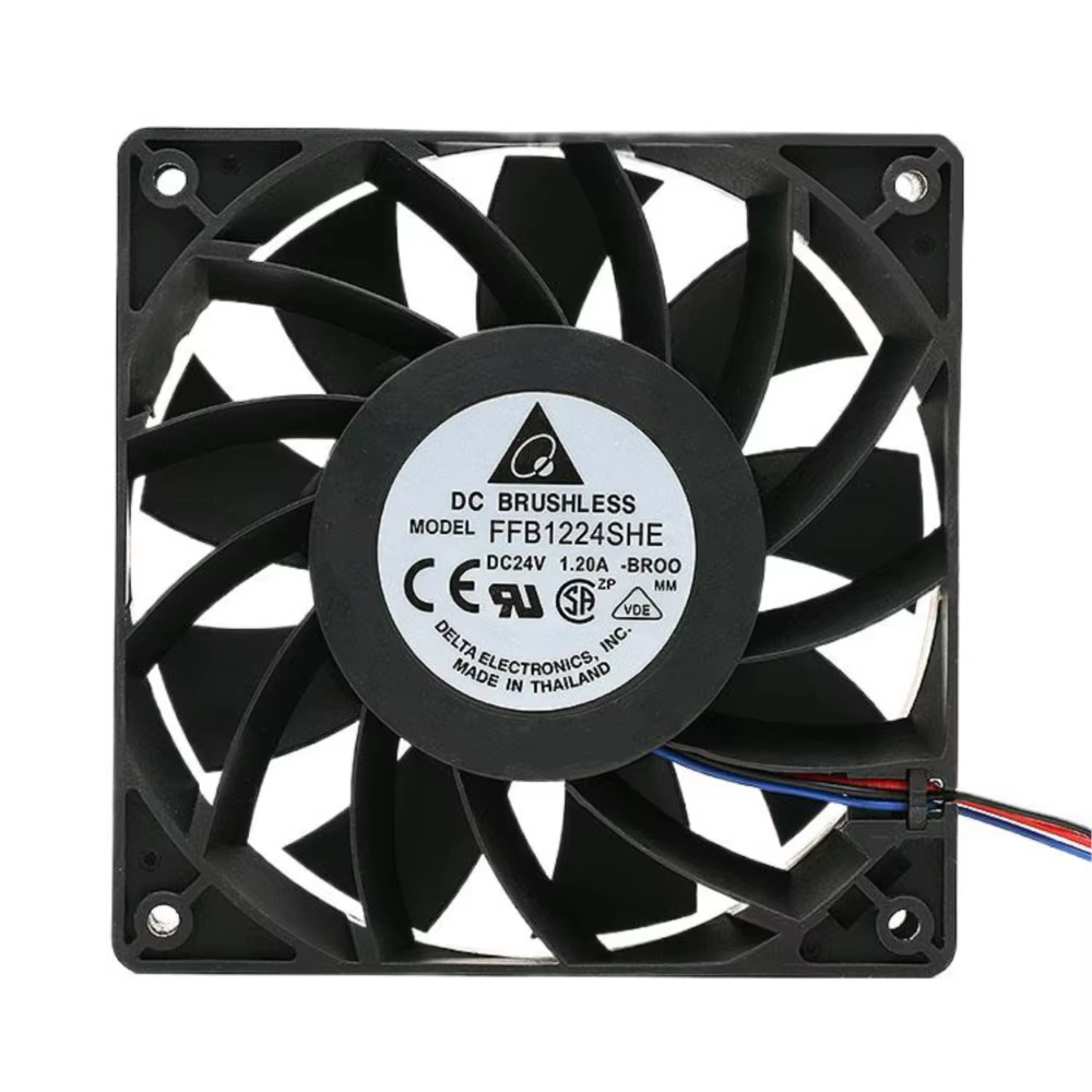 Delta FFB1224SHE Ventilador de Refrigeracion 120x38mm 24V - imagen 4