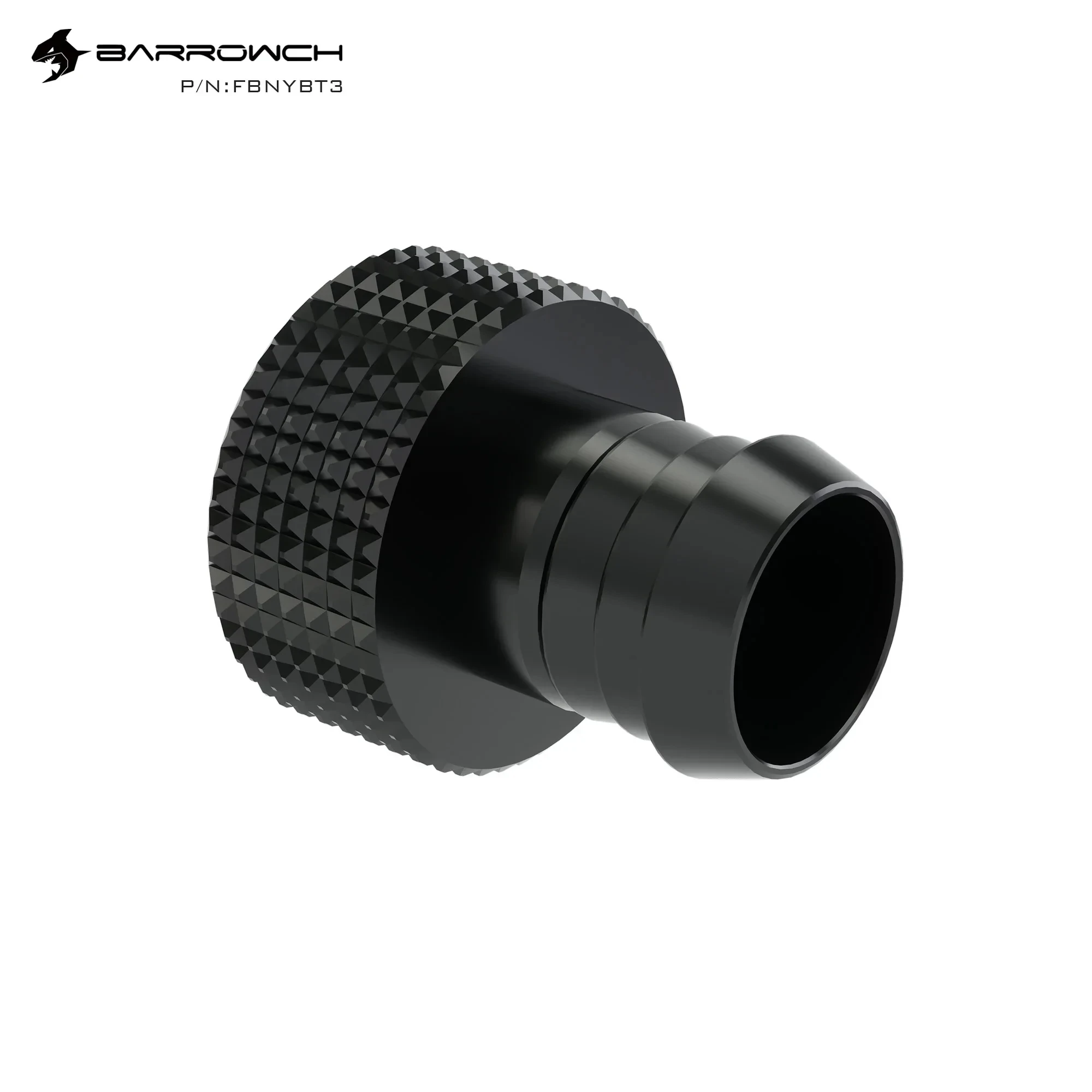 Barrowch-Conector de tubo suave para manguera, accesorios de Pagoda de 3/8 ", púa con rosca hembra para diámetro interior de 9,5mm-10mm, 2 piezas, G1/4" - imagen 4