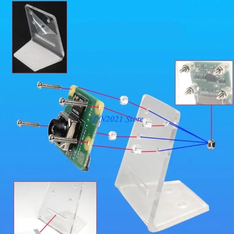 F3KE Camina protección Case carcasa para módulo cámara 3 soporte montaje - imagen 5