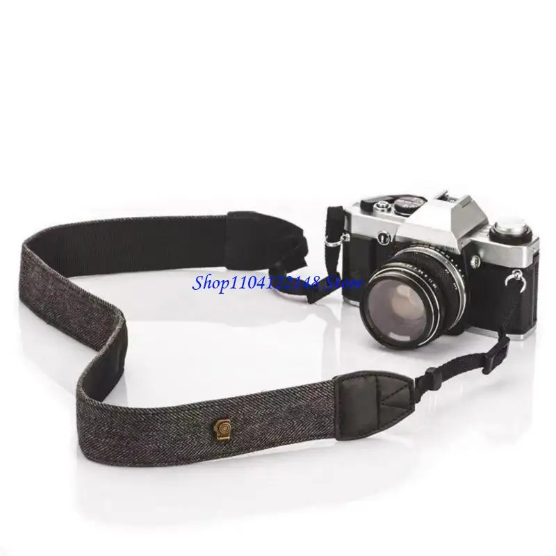 Correa cuello hombro universal P9FA para cámara DSLR reemplazo correa del cinturón suave - imagen 4