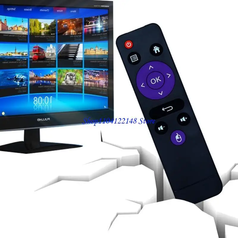 Control remoto IR duradero P9FA con ajuste suave para táctil para H96 RK3318 Set Top
